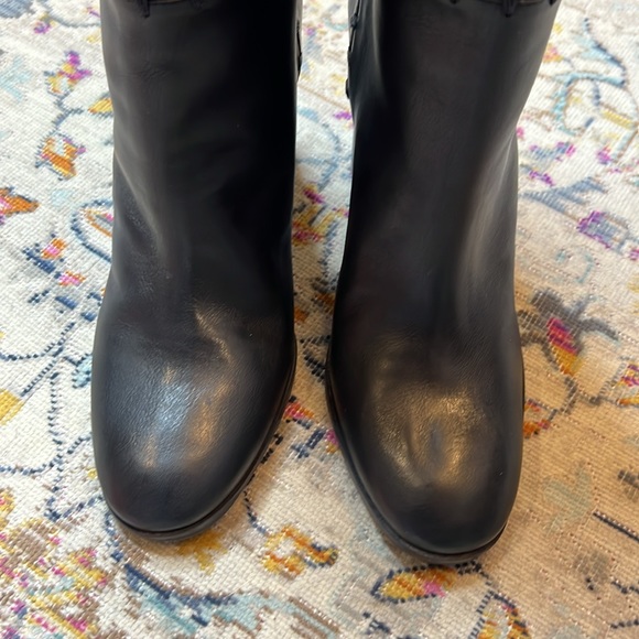 NIB Tory Burch Contraire 90mm Boot Golf Napa Black Size 10.5 Style 42750 - Picture 10 of 15